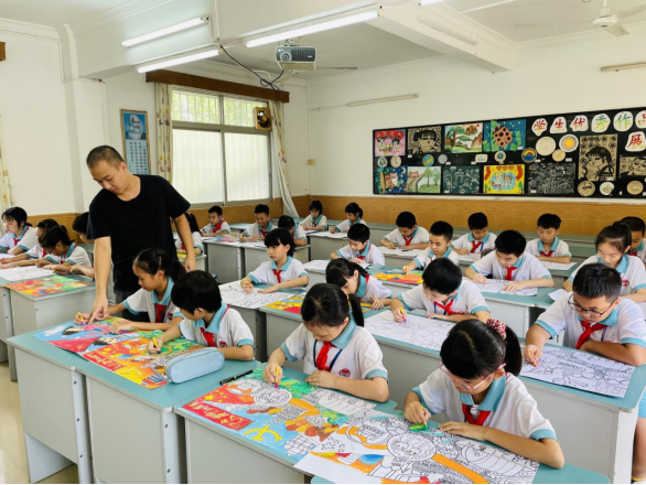 【江门市文明校园】台城中心小学：“尚美”教育，文明校园1994.png